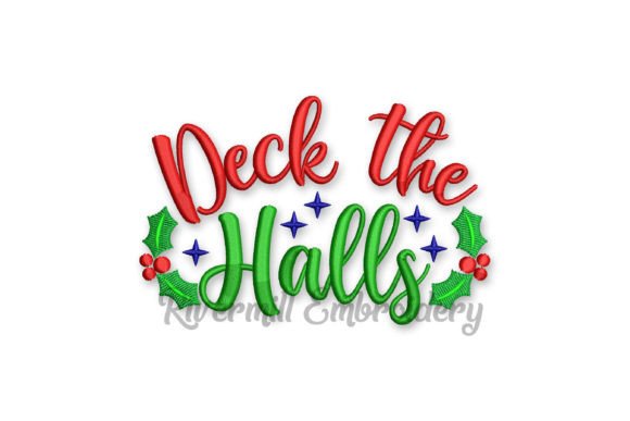 Deck the Halls Embroidery Design Review