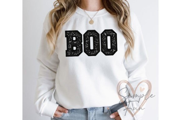 Halloween BOO Applique