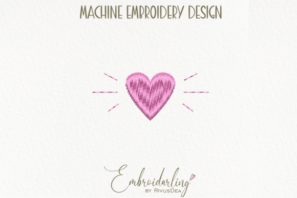 Tiny Heart: A Delicate Embroidery Design Worth Your Time
